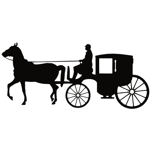 Man Driving Carriage