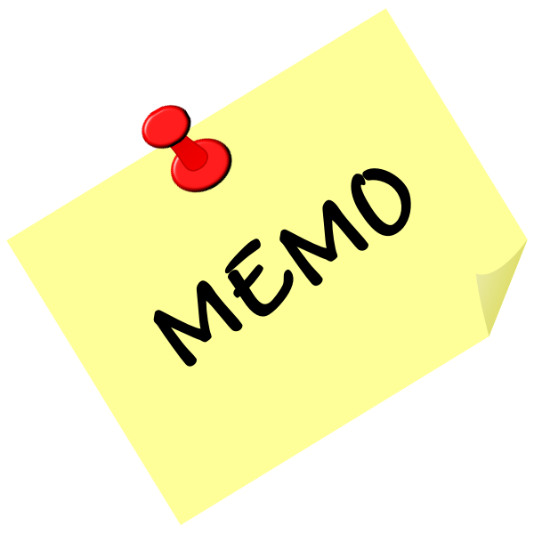 Memo on a post-it