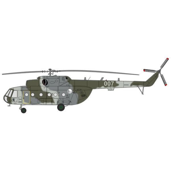 Mil Mi-17 - Czech Air Force camouflage