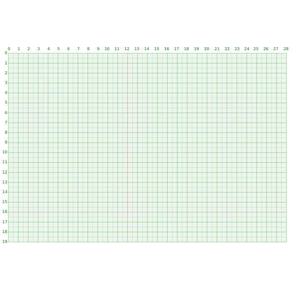 Graph paper sheet