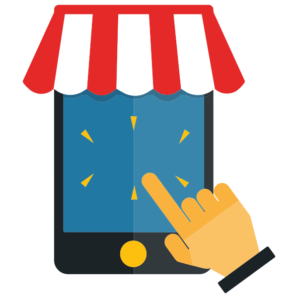 Mobile Shopping Illustration