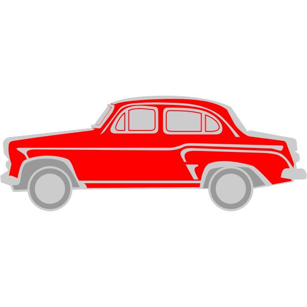 Moskvitch 407 vector image