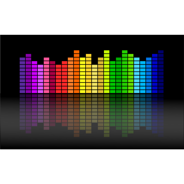 Music equalizer vector illustration