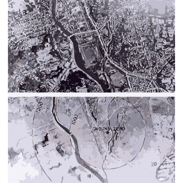 Nagasaki 1945 Before and after adjusted 2016122130