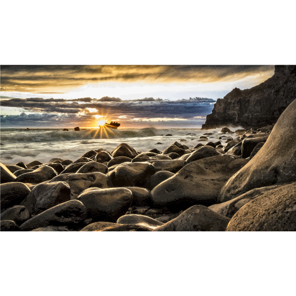 New Zealand Seascape