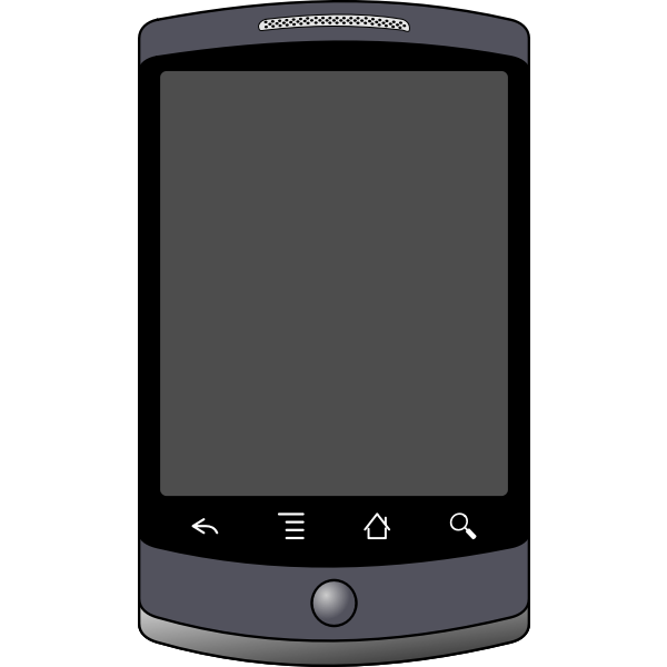 Nexus One smartphone vector image