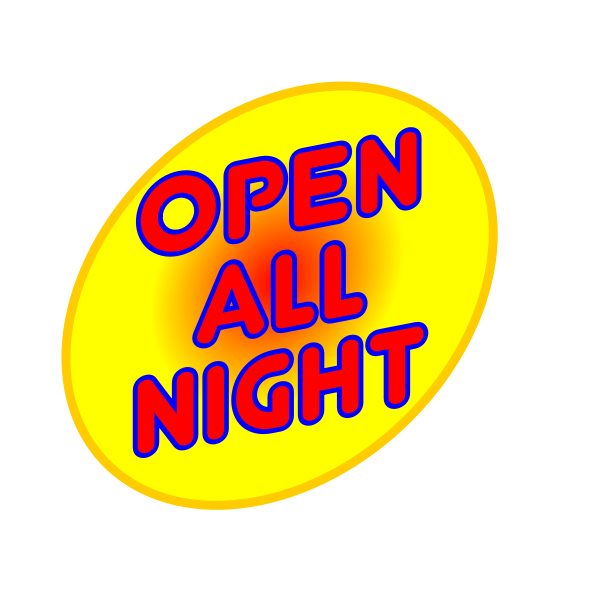 Open all night