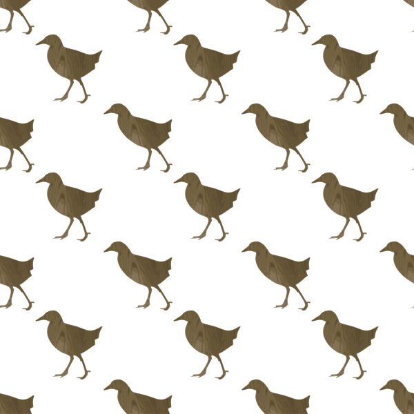 Okinawa rail seamless pattern