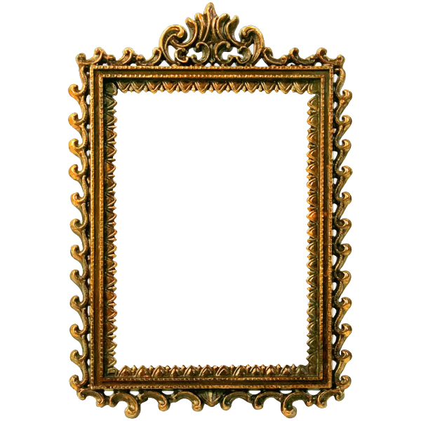 Ornate Frame Retro Art