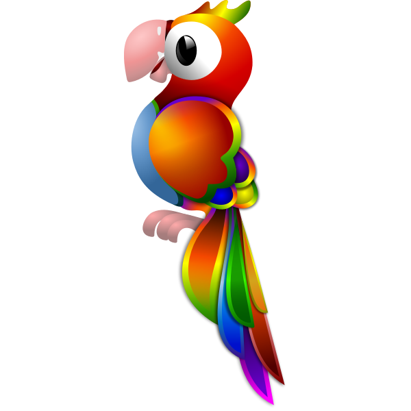 Colorful parrot