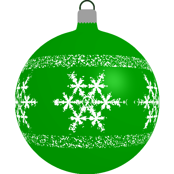 Green Christmas decoration