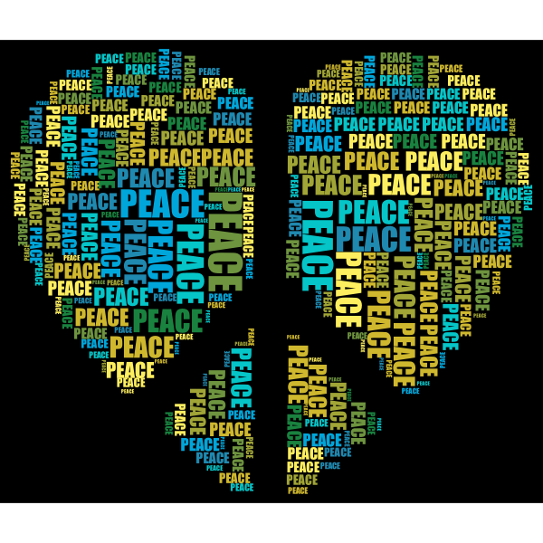 Peace Heart Mark III Word Cloud