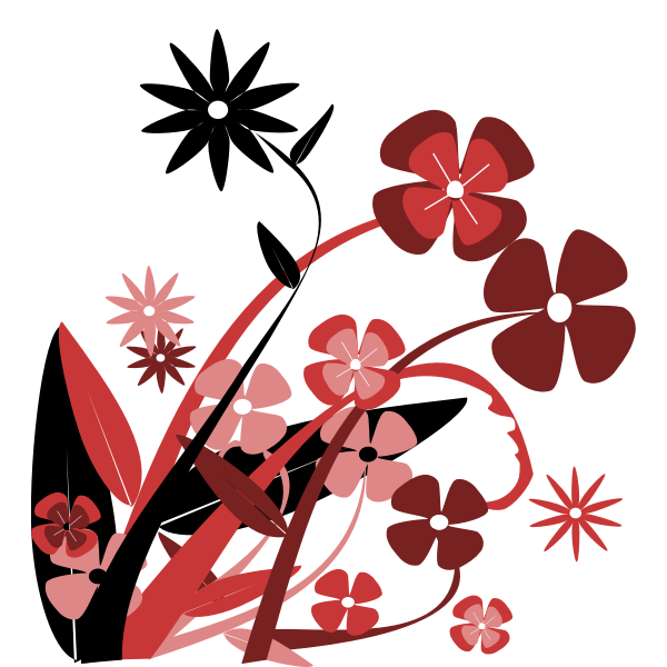 Spring flowers vector image