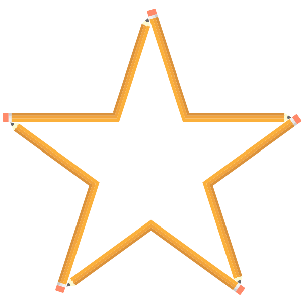 Pencil star