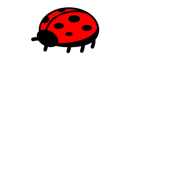 Ladybug vector image