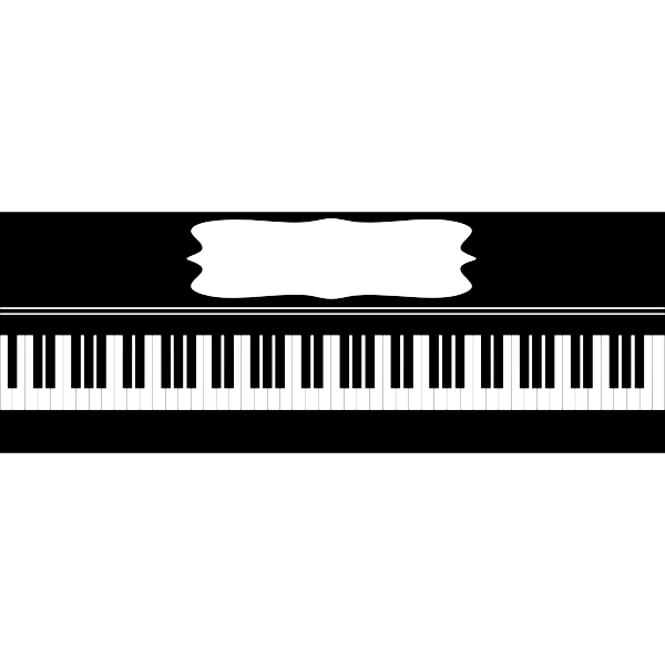 Piano keyboard