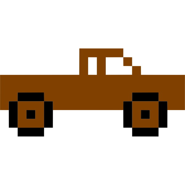 Brown truck