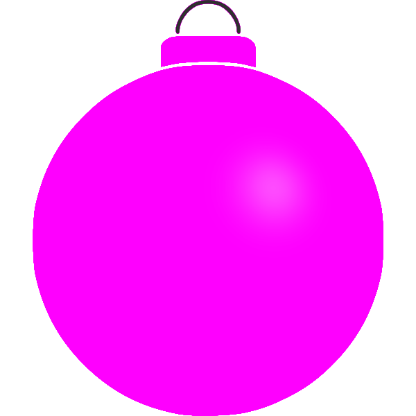 Plain pink ball