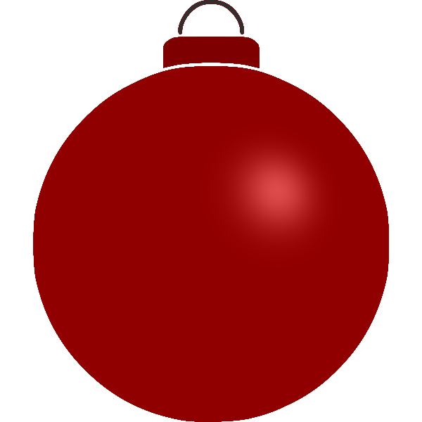 Red plain ball