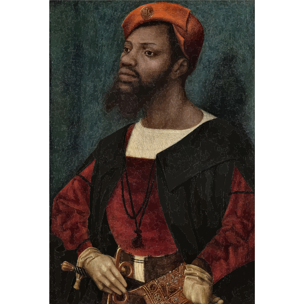 Portrait Of An African Man