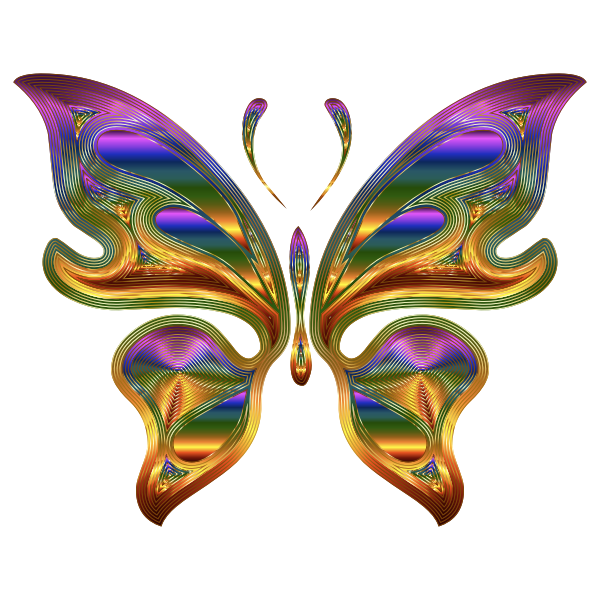Prismatic Butterfly 9 Variation 2