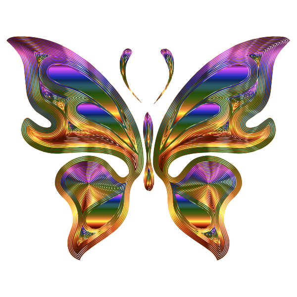 Prismatic Butterfly 9 Variation 3