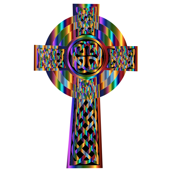 Prismatic Celtic Cross