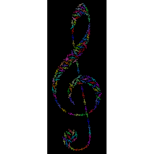 Prismatic Clef Fractal