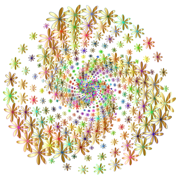 Prismatic Floral Vortex 10