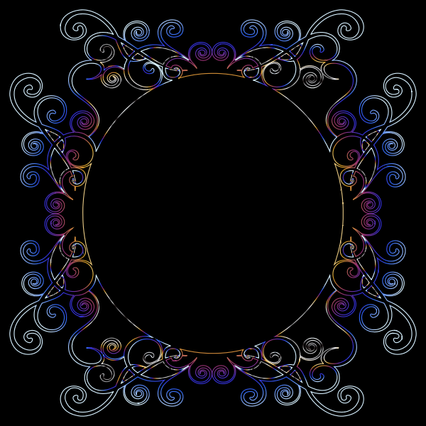 Prismatic Flourish Frame 8