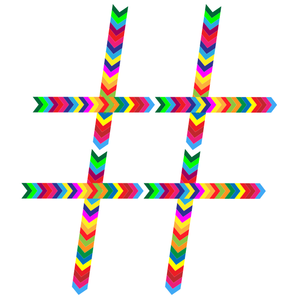 Prismatic Hashtag