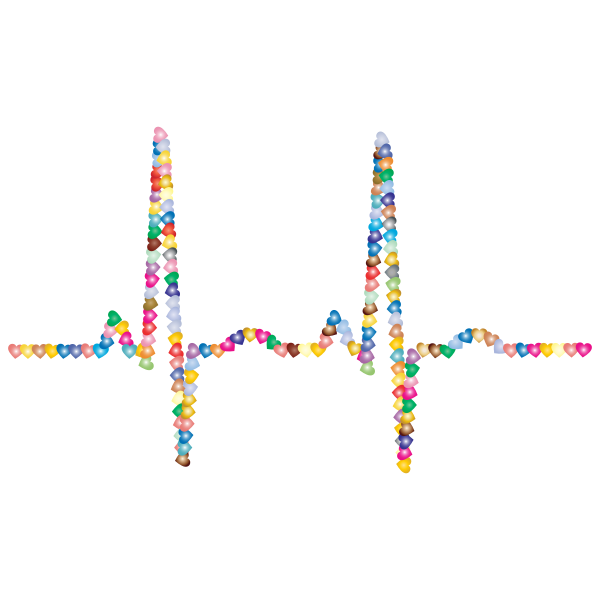 Prismatic Hearts EKG 2