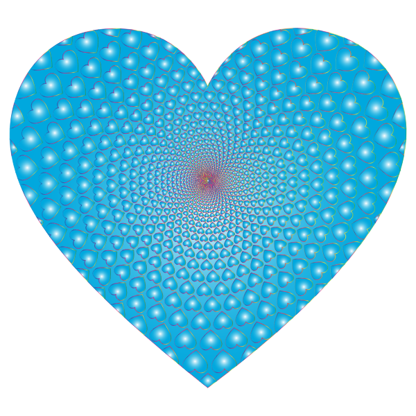 Prismatic Hearts Vortex Heart 9