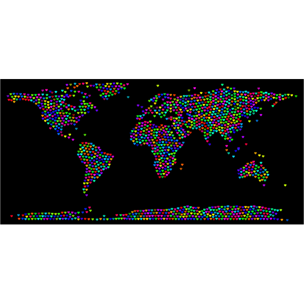 Prismatic Hearts World Map