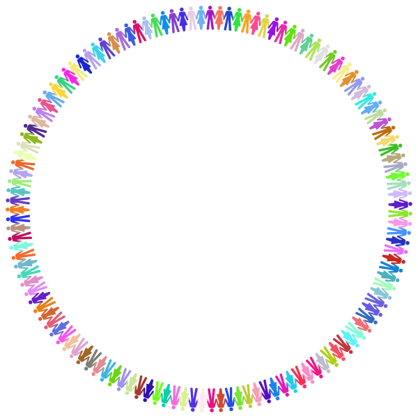 Prismatic Human Cooperation Circle