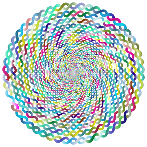 Prismatic Intertwined Circle Vortex 3 No Background