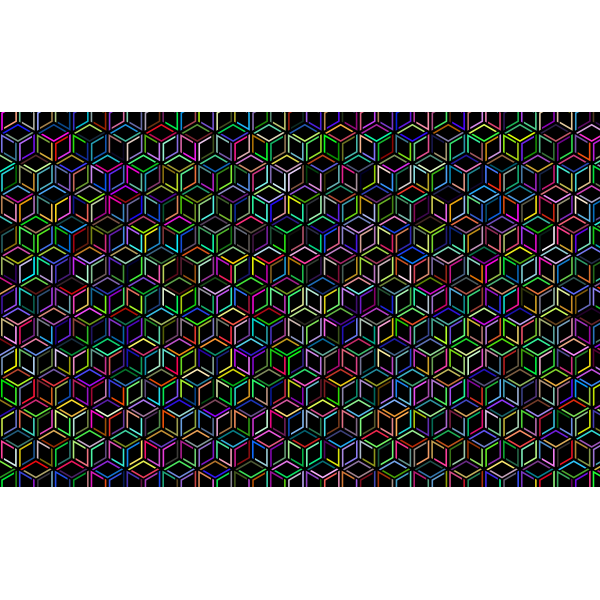 Prismatic Isometric Cube Extra Pattern