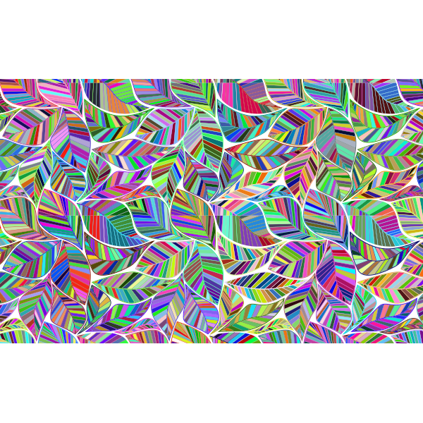 Prismatic leaves pattern