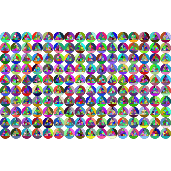 Prismatic Triangle Background No Black