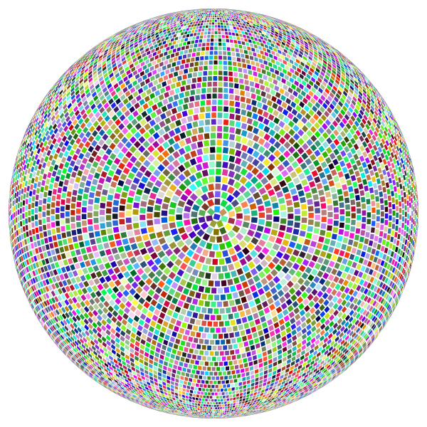 Prismatic Mosaic Sphere