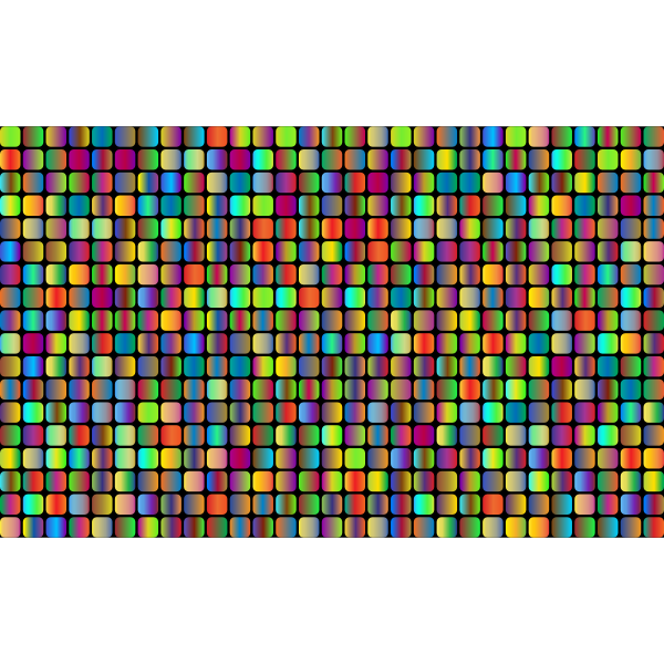 Prismatic Rounded Squares Grid 3