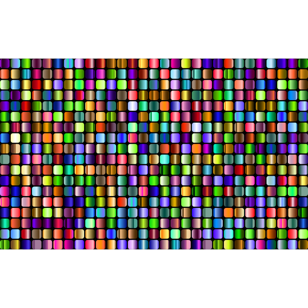 Prismatic Rounded Squares Grid 4