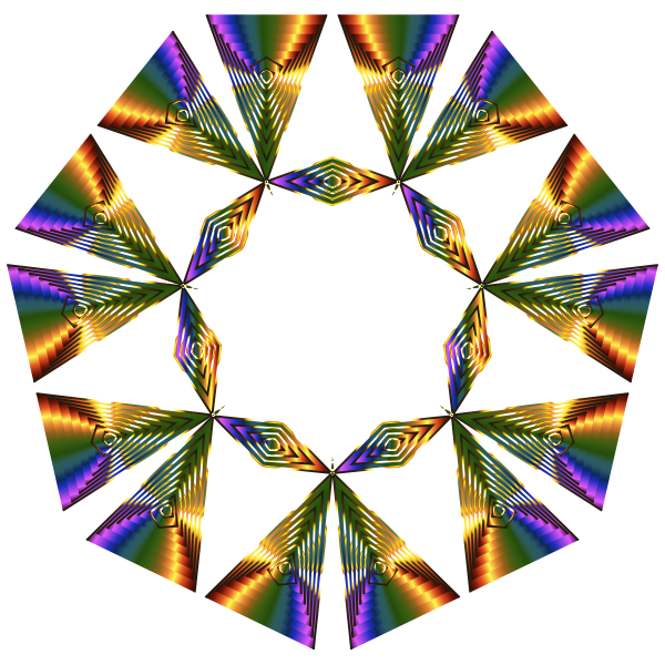 Prismatic Snowflake