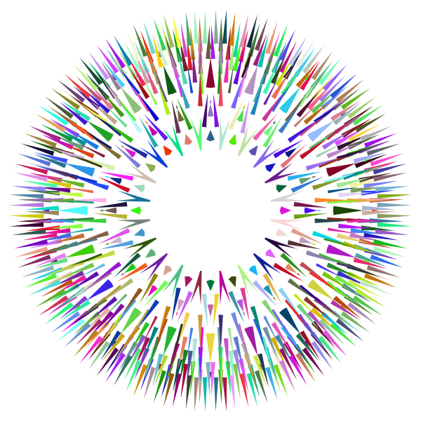 Prismatic Spiky Frame