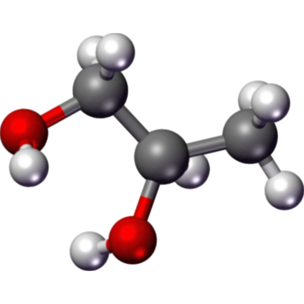 Chemical molecule vector graphics