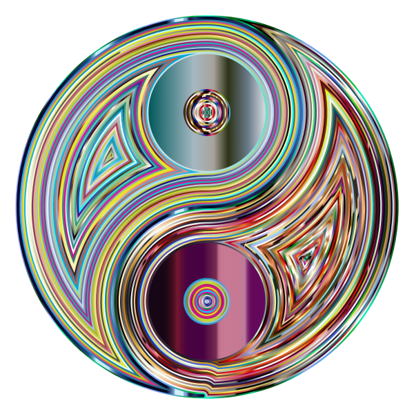 Psychedelic Yin Yang