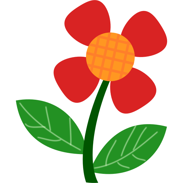 red flower