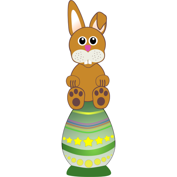 Bunny vector drawing