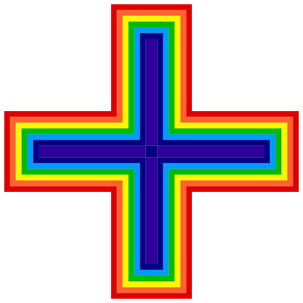 Rainbow Cross