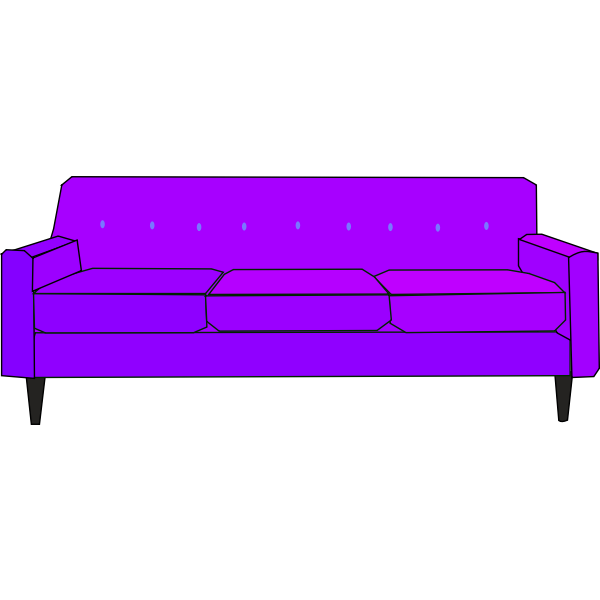 Purple Sofa